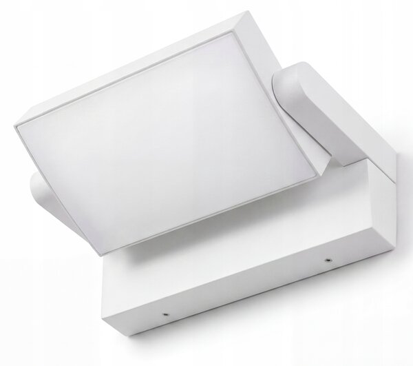 Smart LED LED vonkajšia nástenná lampa 3CCT 12-24W 2400Lm IP54 biela