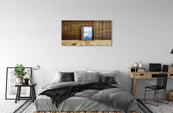 Obraz na akrylátovom skle Dvere neba 3d 100x50 cm 2 Prívesky