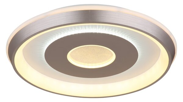 GLOBO 48472 WILLIAMSON stropné svietidlo D490mm LED 40W 4700/1700lm 2700+4000+6500K biela, champagne