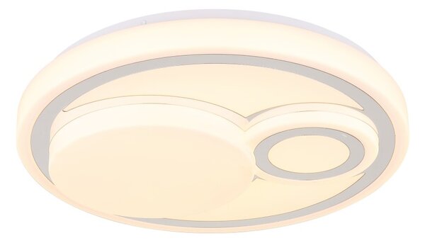 GLOBO 48473 RUIZ stropné svietidlo D380mm LED 24W 2500/1200lm 2700+4000+6500K biela