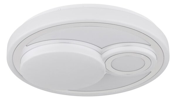 GLOBO 48473 RUIZ stropné svietidlo D380mm LED 24W 2500/1200lm 2700+4000+6500K biela