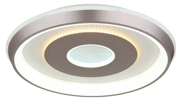 GLOBO 48472 WILLIAMSON stropné svietidlo D490mm LED 40W 4700/1700lm 2700+4000+6500K biela, champagne