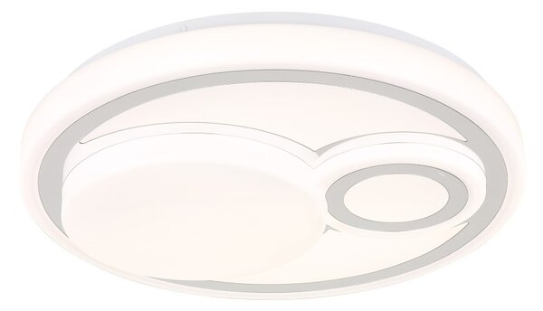 GLOBO 48473 RUIZ stropné svietidlo D380mm LED 24W 2500/1200lm 2700+4000+6500K biela
