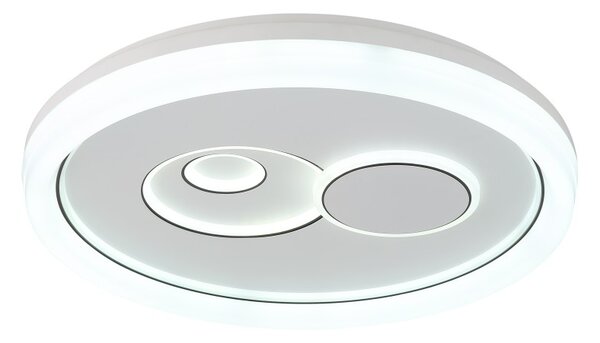 GLOBO 48470 RUIZ I stropné svietidlo D490mm LED 36W 4090/2686lm 3000+4000+6500K biela