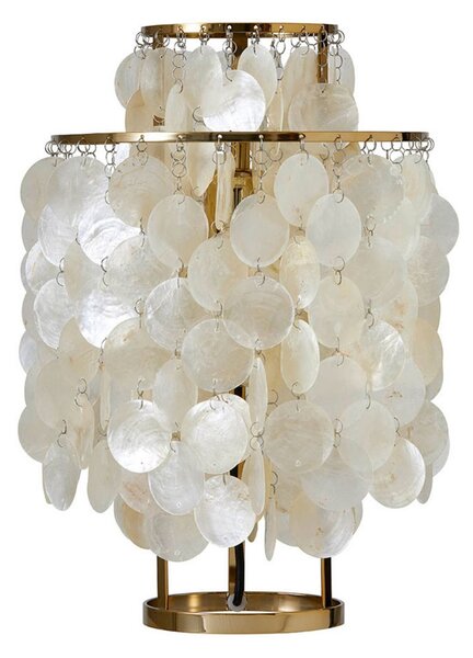 Stolové Lampa Verpan, Béžová, Obývacia izba, Kov