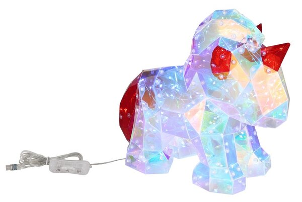 GLOBO 28088 BRONDAR dekoračné osvetlenie LED 0,03W 6000K viacfarebná, USB Cable incl