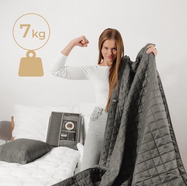 Záťažová prikrývka NoxieBlanket 7kg 140x200 cm EMI