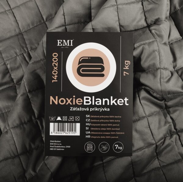 Záťažová prikrývka NoxieBlanket 7kg 140x200 cm EMI