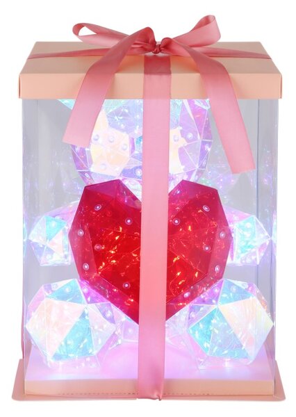 GLOBO 28058 BRONDAR dekoračné osvetlenie LED 0,03W 8000K viacfarebná, USB Cable incl