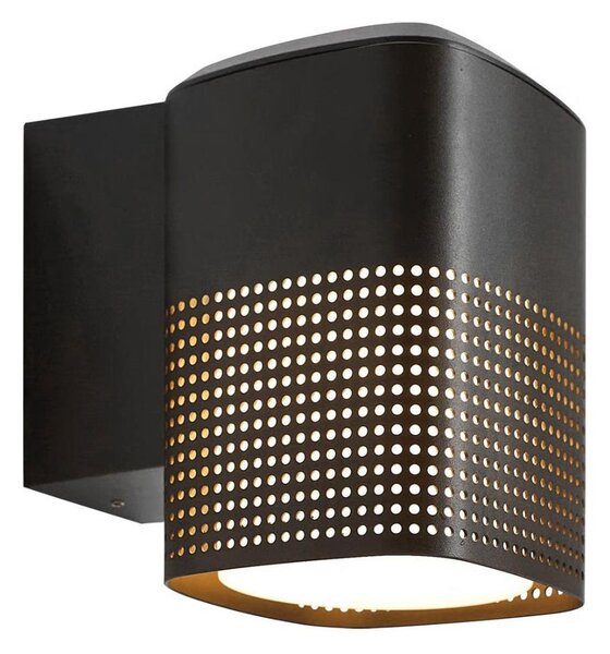 Nordlux - Vonkajšie nástenné svietidlo SIDARA 1xE27/15W/230V IP54 čierna