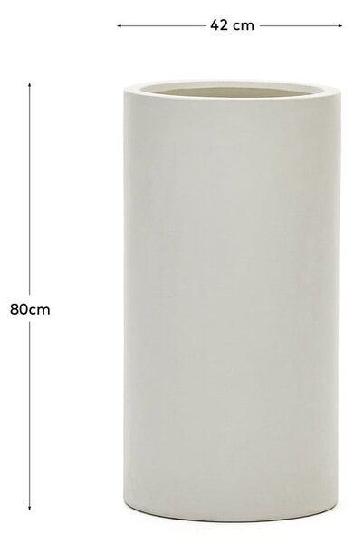 Kvetináč z cementu ø 42 cm Aiguablava – Kave Home