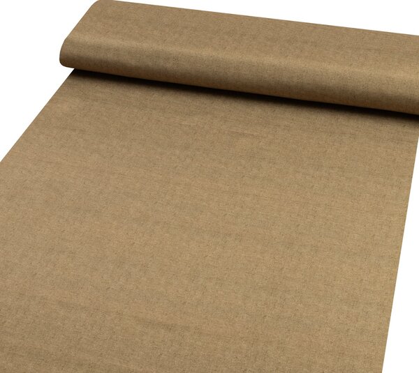 Biante Dekoračný obdĺžnikový obrus PML-121 Zlatohnedá režná 50x100 cm