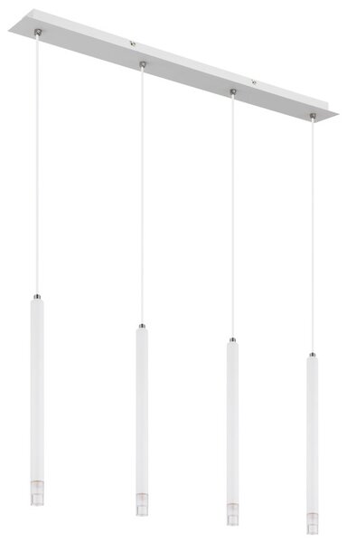 GLOBO 15629W-4 RYAN závesné svietidlo 4xG9 biela