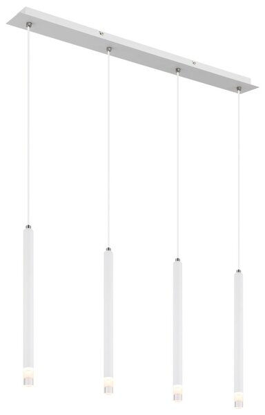 GLOBO 15629W-4 RYAN závesné svietidlo 4xG9 biela