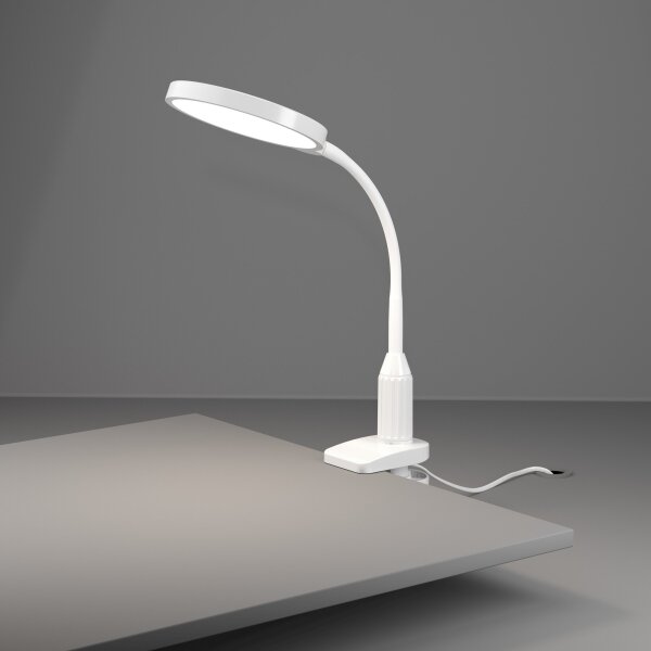 Eglo 902177 - LAURO LED stmievateľná lampa s klipom LED/5,5W/230V 2700/4000/6500K biela