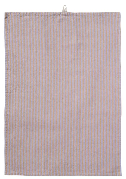 Bavlnená utierka Linea Purple / Rustic Brown 50 × 70 cm