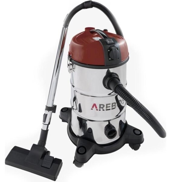 Priemyselný vysávač Arebos 1300 W, 30 l, červený