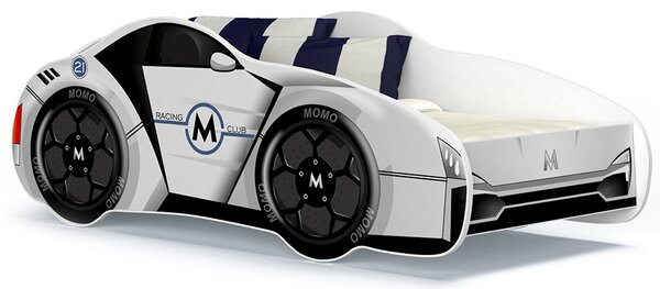 MAXMAX Detská posteľ auto JOE 140x70 cm - biela (12)