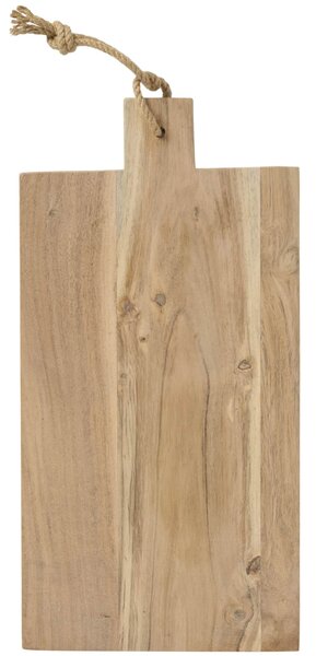Drevená doska na krájanie Accacia Wood / Rope handle Large