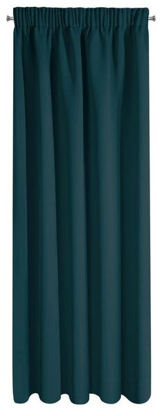Petrolejový zatemňovací záves na páske LOGAN 135 x 270 cm