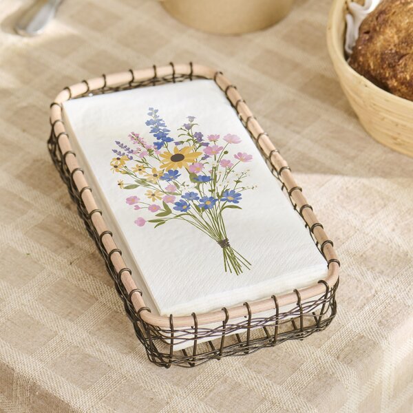 Papierové obrúsky Summer bouquet – 16 ks