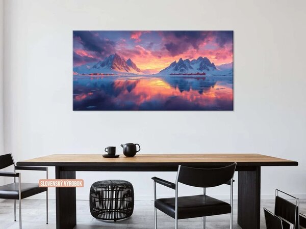 Karlsdesign.sk - Obraz na stenu | Polárna ranná žiara - 20x40