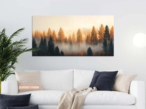 Karlsdesign.sk - Obraz na stenu | Zlaté ticho rána - 20x40