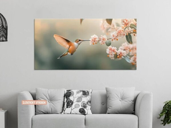 Karlsdesign.sk - Drevený obraz | Dotyk nektárovej chvíle - 20x40