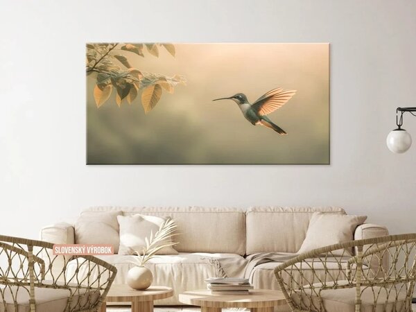 Karlsdesign.sk - Obraz na stenu | Let kolibríka - 20x40