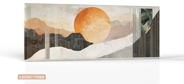 Karlsdesign.sk - Horizont so zlatým slnkom | Obraz - 20x50