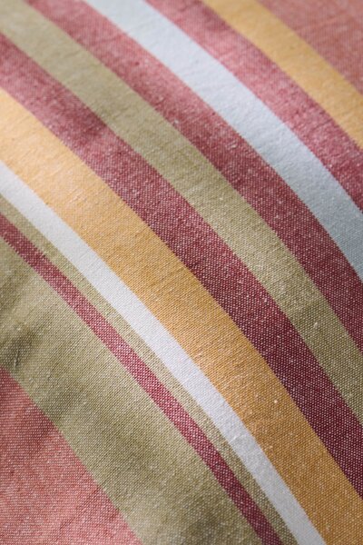 Bavlnený poťah na vankúš Multuciloured Thin Stripes 50 × 50 cm