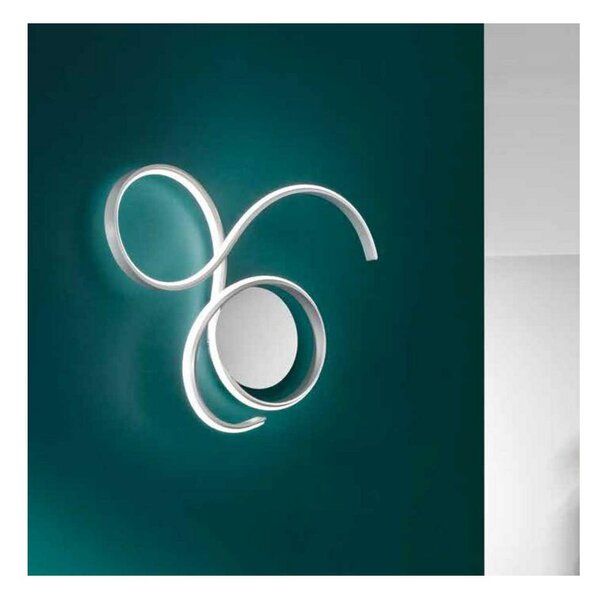 Ondaluce - LED Stmievateľné nástenné svietidlo TWIST LED/57W/230V biela