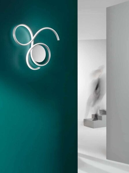 Ondaluce - LED Stmievateľné nástenné svietidlo TWIST LED/57W/230V biela