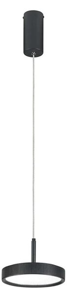 Ondaluce - LED závesný luster NINA LED/20W/230V pr. 19 cm čierna