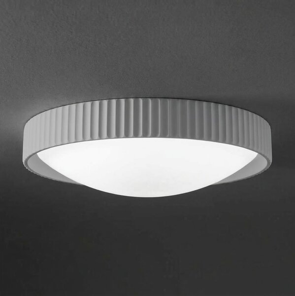 Ondaluce - LED stropné svietidlo CONCRETE LED/20W/230V pr. 41 cm betón/sivá