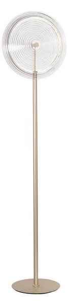 Ondaluce - stmievateľná stojaca lampa JOKEY LED/15W/230V, 170 cm, zlatá/priehľadná