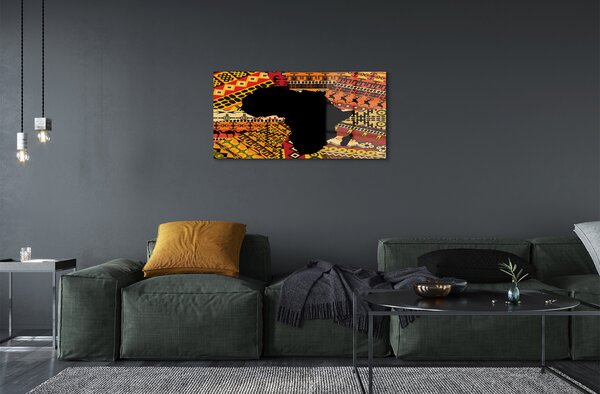 Obraz plexi Mapa vzory 100x50 cm 2 Prívesky