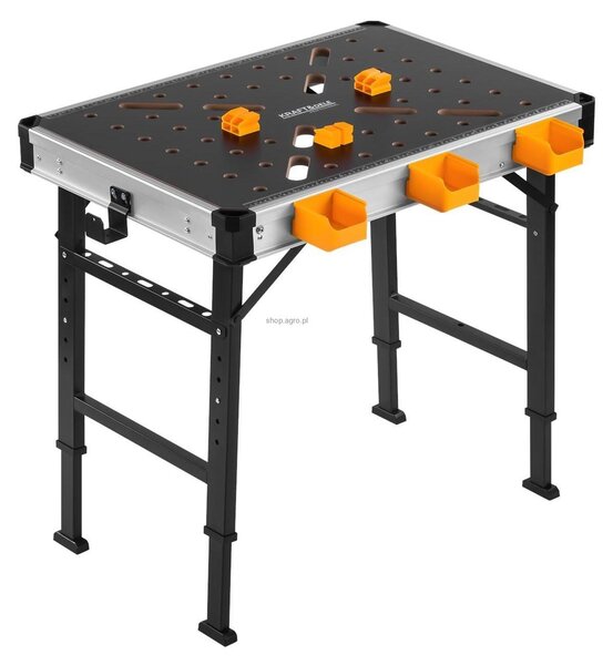 Sklopný pracovný stôl, hmotnosť 454 kg, kód produktu KD11872