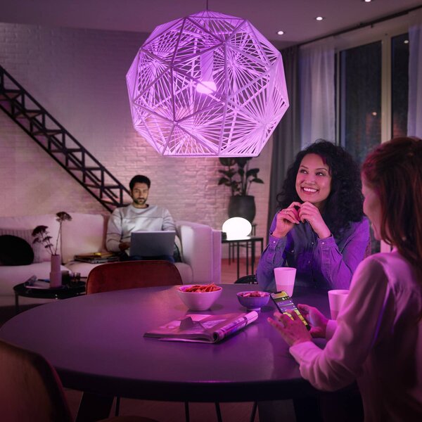 Philips Hue bridge, Biela / opálová, Plast, Moderný