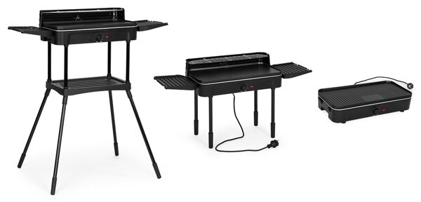 MultiGarden Elektrický gril 3v1, s odkapávačom, grilovacie dosky, termostat - MultiGarden