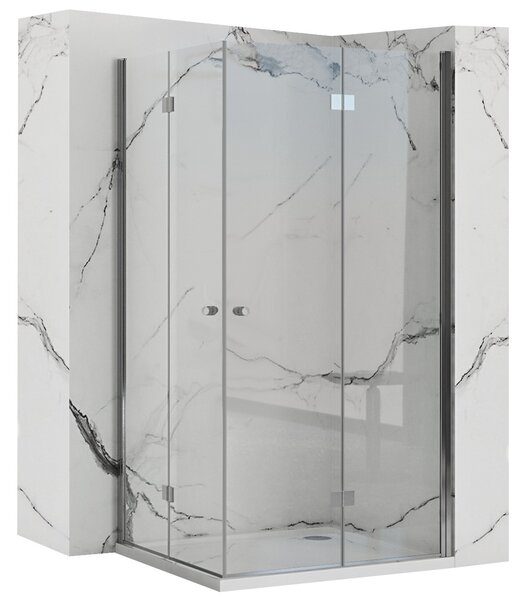 Sprchová kabína Rea Fold N2 transparentná, veľkosť 70x70
