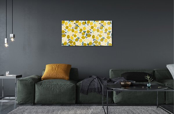 Obraz plexi Citróny 100x50 cm 2 Prívesky
