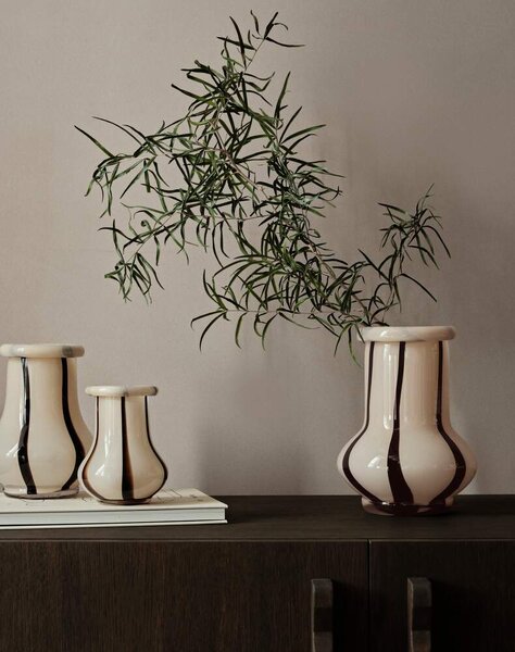 Ferm Living Váza Riban Large, cream