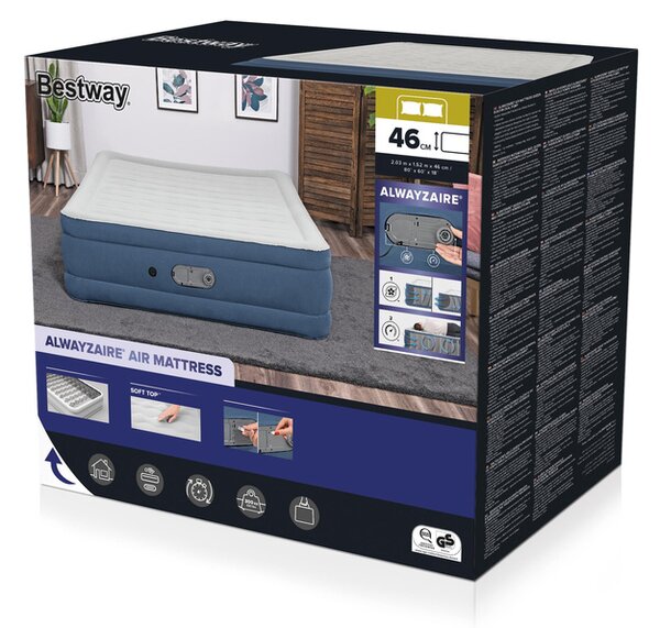 Bestway Nafukovací matrac, posteľ 203 x 152 x 46 cm - Bestway 67624