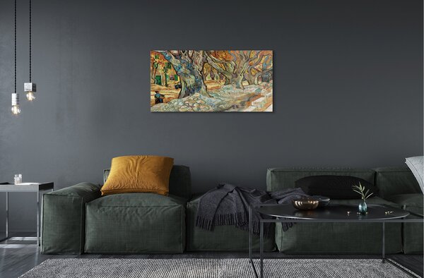 Obraz plexi Art abstraktné mestský trh 100x50 cm 4 Prívesky
