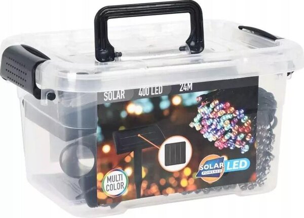 HOMESTYLING Solárna LED PARTY 400 LED svetelná reťaz KO-DX9540020