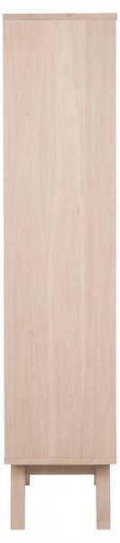 Actona Vitrína A-Line 190 cm bielený dub