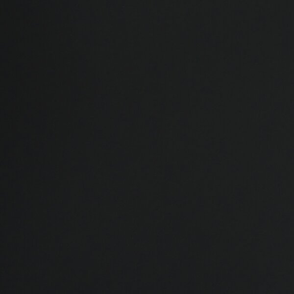 Jedálenský stôl čierny MDF okrúhly 120 cm drážkované nohy minimalistický dizajnový stôl