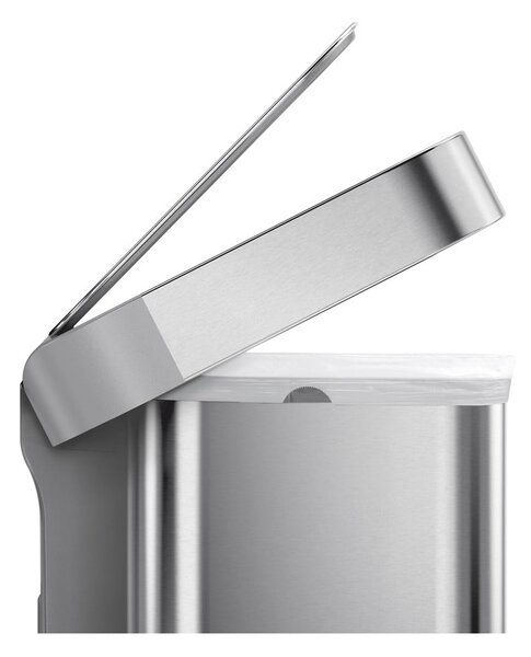 Pedálový odpadkový kôš z nerezovej ocele 45 l - simplehuman