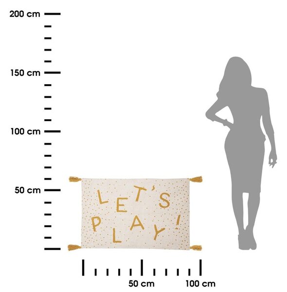 Detský koberec Lets Play, 60x90 cm, viacfarebná